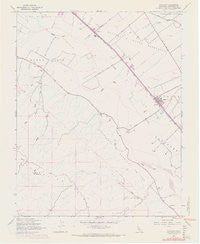 Chualar California Historical topographic map, 1:24000 scale, 7.5 X 7.5 Minute, Year 1947