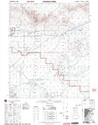 Chuckwalla Spring California Historical topographic map, 1:50000 scale, 15 X 15 Minute, Year 2002