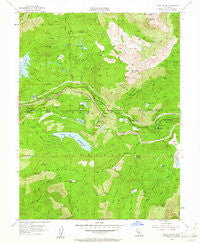 Cisco Grove California Historical topographic map, 1:24000 scale, 7.5 X 7.5 Minute, Year 1955