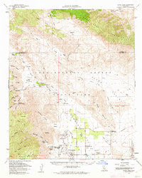 Clark Lake California Historical topographic map, 1:62500 scale, 15 X 15 Minute, Year 1960