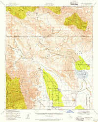 Clark Lake California Historical topographic map, 1:62500 scale, 15 X 15 Minute, Year 1941