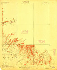 Clear Creek California Historical topographic map, 1:31680 scale, 7.5 X 7.5 Minute, Year 1912