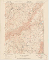 Clipper Mills California Historical topographic map, 1:24000 scale, 7.5 X 7.5 Minute, Year 1950