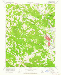 Cloverdale California Historical topographic map, 1:24000 scale, 7.5 X 7.5 Minute, Year 1960