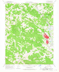 Cloverdale California Historical topographic map, 1:24000 scale, 7.5 X 7.5 Minute, Year 1960