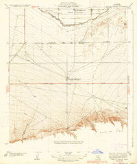 Coal Oil Canyon California Historical topographic map, 1:31680 scale, 7.5 X 7.5 Minute, Year 1934