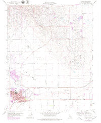 Coalinga California Historical topographic map, 1:24000 scale, 7.5 X 7.5 Minute, Year 1956