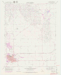 Coalinga California Historical topographic map, 1:24000 scale, 7.5 X 7.5 Minute, Year 1956