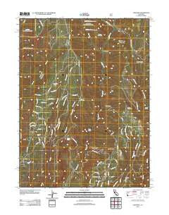 Cohasset California Historical topographic map, 1:24000 scale, 7.5 X 7.5 Minute, Year 2012