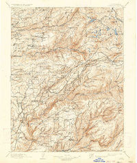 Colfax California Historical topographic map, 1:125000 scale, 30 X 30 Minute, Year 1902