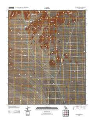 Colton Well California Historical topographic map, 1:24000 scale, 7.5 X 7.5 Minute, Year 2012
