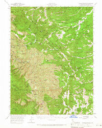 Colyear Springs California Historical topographic map, 1:62500 scale, 15 X 15 Minute, Year 1957
