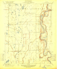 Compton Landing California Historical topographic map, 1:31680 scale, 7.5 X 7.5 Minute, Year 1917