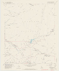 Condor Peak California Historical topographic map, 1:24000 scale, 7.5 X 7.5 Minute, Year 1959