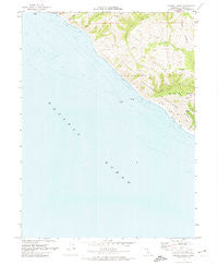 Cooskie Creek California Historical topographic map, 1:24000 scale, 7.5 X 7.5 Minute, Year 1969