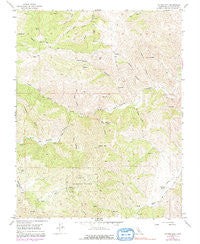Copper Mtn California Historical topographic map, 1:24000 scale, 7.5 X 7.5 Minute, Year 1956