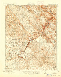 Copperopolis California Historical topographic map, 1:62500 scale, 15 X 15 Minute, Year 1916