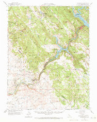 Copperopolis California Historical topographic map, 1:62500 scale, 15 X 15 Minute, Year 1962