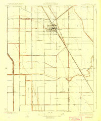 Corcoran California Historical topographic map, 1:31680 scale, 7.5 X 7.5 Minute, Year 1928
