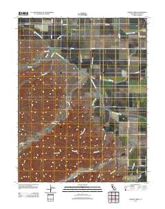 Cortina Creek California Historical topographic map, 1:24000 scale, 7.5 X 7.5 Minute, Year 2012