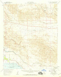 Cottonwood Spring California Historical topographic map, 1:62500 scale, 15 X 15 Minute, Year 1958