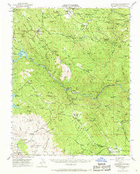 Coulterville California Historical topographic map, 1:62500 scale, 15 X 15 Minute, Year 1947