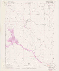 Coulterville California Historical topographic map, 1:24000 scale, 7.5 X 7.5 Minute, Year 1947