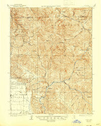 Covelo California Historical topographic map, 1:62500 scale, 15 X 15 Minute, Year 1926