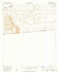 Coyote Wells California Historical topographic map, 1:62500 scale, 15 X 15 Minute, Year 1957