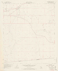 Coyote Wells California Historical topographic map, 1:24000 scale, 7.5 X 7.5 Minute, Year 1957