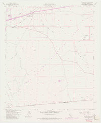 Coyote Wells California Historical topographic map, 1:24000 scale, 7.5 X 7.5 Minute, Year 1957