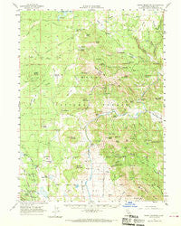 Crank Mountain California Historical topographic map, 1:62500 scale, 15 X 15 Minute, Year 1962
