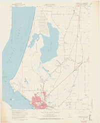 Crescent City California Historical topographic map, 1:24000 scale, 7.5 X 7.5 Minute, Year 1966