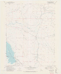 Crocker Mtn California Historical topographic map, 1:24000 scale, 7.5 X 7.5 Minute, Year 1972