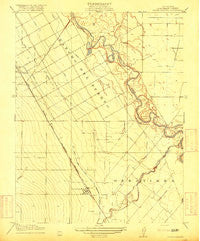 Crows Landing California Historical topographic map, 1:31680 scale, 7.5 X 7.5 Minute, Year 1916