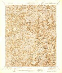 Crystal Lake California Historical topographic map, 1:24000 scale, 7.5 X 7.5 Minute, Year 1936