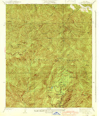 Crystal Lake California Historical topographic map, 1:24000 scale, 7.5 X 7.5 Minute, Year 1941