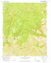 Crystal Lake California Historical topographic map, 1:24000 scale, 7.5 X 7.5 Minute, Year 1958