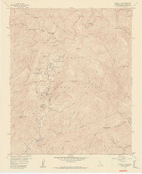 Crystal Lake California Historical topographic map, 1:24000 scale, 7.5 X 7.5 Minute, Year 1958