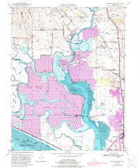 Cuttings Wharf California Historical topographic map, 1:24000 scale, 7.5 X 7.5 Minute, Year 1949