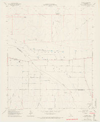 Cuyama California Historical topographic map, 1:24000 scale, 7.5 X 7.5 Minute, Year 1964
