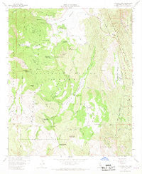 Cuyamaca Peak California Historical topographic map, 1:24000 scale, 7.5 X 7.5 Minute, Year 1960