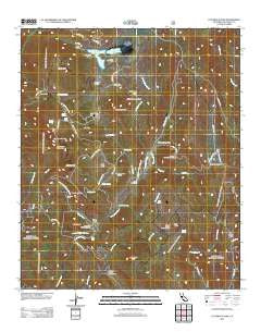 Cuyamaca Peak California Historical topographic map, 1:24000 scale, 7.5 X 7.5 Minute, Year 2012