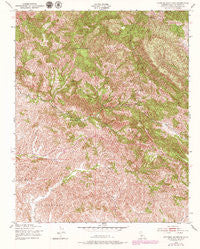 Cypress Mountain California Historical topographic map, 1:24000 scale, 7.5 X 7.5 Minute, Year 1948
