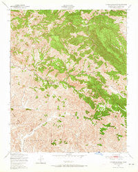 Cypress Mountain California Historical topographic map, 1:24000 scale, 7.5 X 7.5 Minute, Year 1948