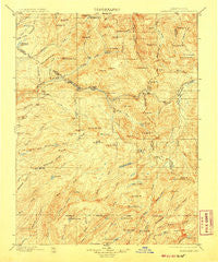 Dardanelles California Historical topographic map, 1:125000 scale, 30 X 30 Minute, Year 1898