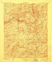 Dardanelles California Historical topographic map, 1:125000 scale, 30 X 30 Minute, Year 1898