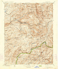 Dardanelles California Historical topographic map, 1:125000 scale, 30 X 30 Minute, Year 1898