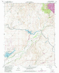 Daulton California Historical topographic map, 1:24000 scale, 7.5 X 7.5 Minute, Year 1962