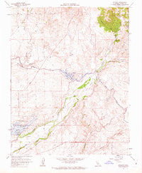 Daulton California Historical topographic map, 1:24000 scale, 7.5 X 7.5 Minute, Year 1962